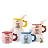  Ly Sứ Gấu Cao Cấp 2170 cherry 