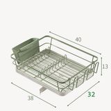  Kệ Chén Đa Năng Nhựa Inox 1359 Cherry 