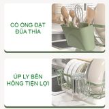  Kệ Chén Đa Năng Nhựa Inox 1359 Cherry 