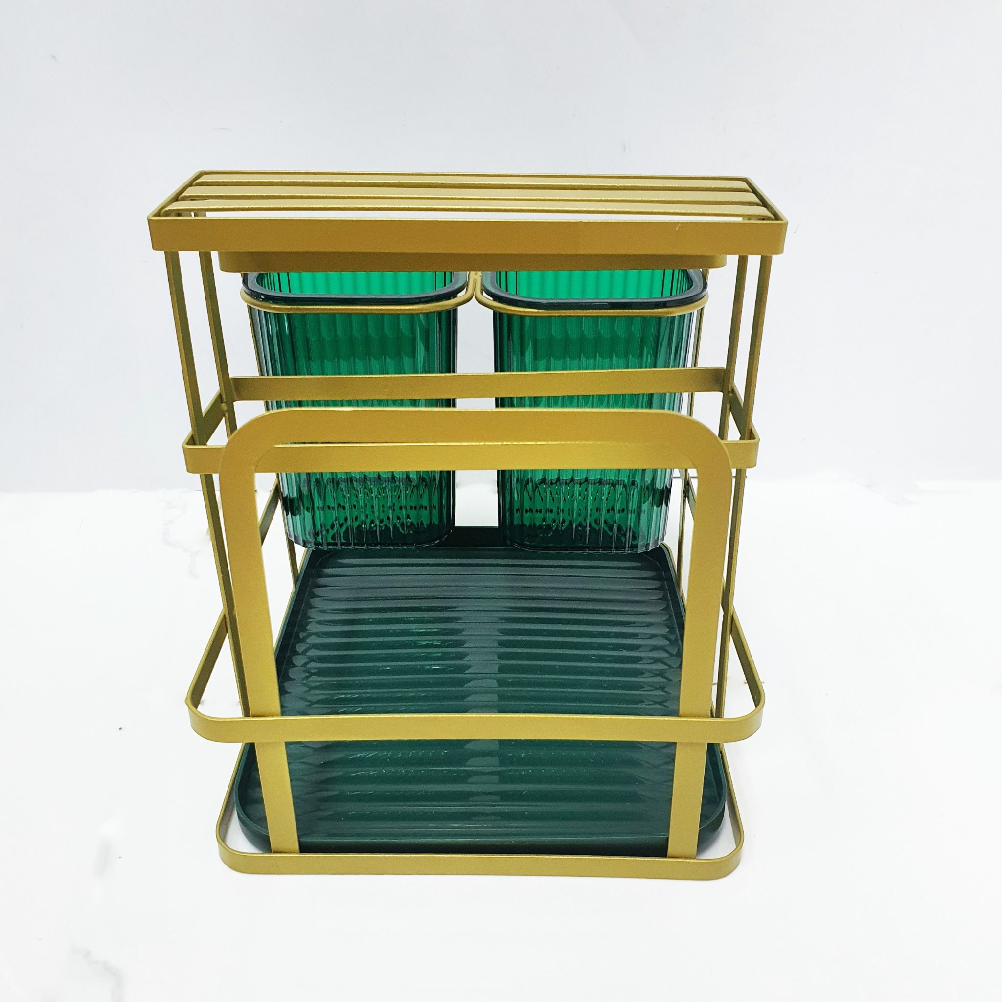  Kệ Dao Đa Năng Mạ Đồng Cherry 