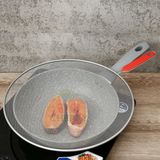  Lưới Đậy Chảo Tay Cầm Nhựa Inox Cherry 