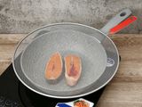  Lưới Đậy Chảo Tay Cầm Nhựa Inox Cherry 