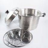  Nồi Hấp Inox Cao Cấp 3 Tầng Cherry 