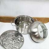  Nồi Hấp Inox Đa Năng 3 Tầng Cherry 