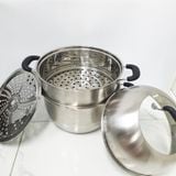  Nồi Hấp Inox Đa Năng 3 Tầng Cherry 