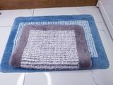  Thảm Len Cotton Sọc 45x65 Màu Cherry 