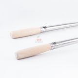  Vá Thợ Inox Cán Gỗ Cherry (Vá Đầu Bếp) Tiện Lợi 