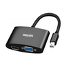 Hub Philips Mini DisplayPort To HDMI & VGA