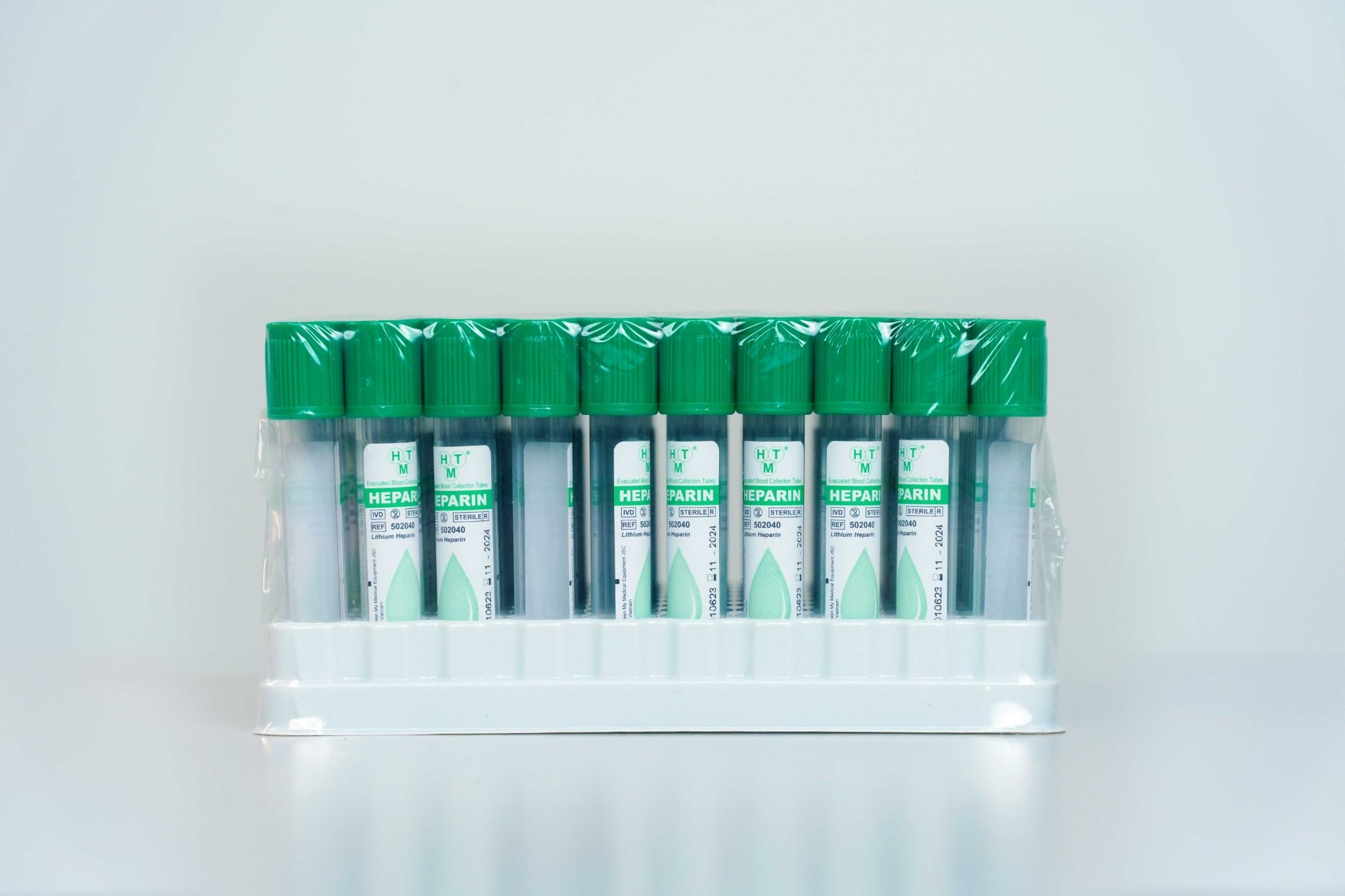  Ống Nghiệm Chân Không Heparin HTM 