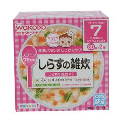 WAKODO- Cháo cá shi thập cẩm 7 tháng 80gx2 hộp