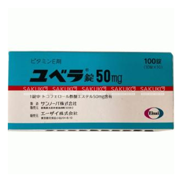 SANNOVA-Viên uống bổ sung Vitamin E Juvela 50mg