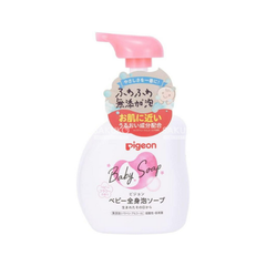 PIGEON- Sữa tắm gội sơ sinh hương hoa chai 500ml