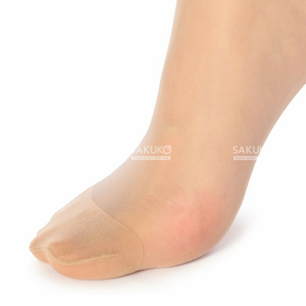 FUKUSE- Quần tất Manzoku không tưa rách ML Đen