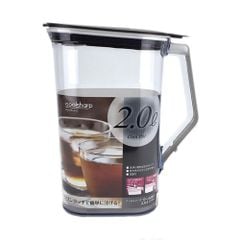 PEARL METAL- Bình đựng nước 2L nắp đen