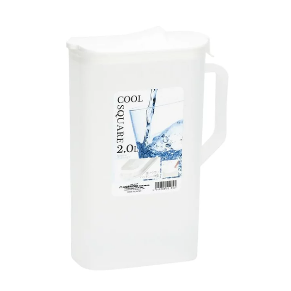 PEARL METAL- Bình đựng nước 2L nắp trắng