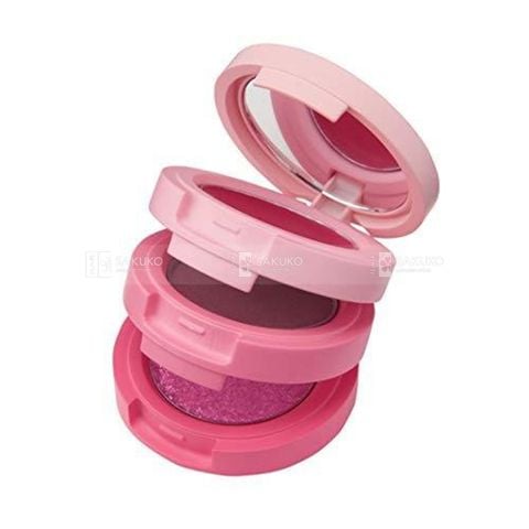 ABI- Compact 3 tầng phấn mắt+má+môi (hồng Cherry)