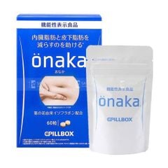 PILLBOX- Viên uống giảm mỡ bụng Onaka ( 60 viên)