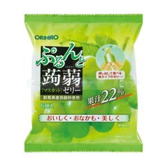 ORIHIRO- Thạch mềm vị nho xanh 20gx6 chiếc