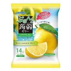 ORIHIRO- Thạch vị chanh Sicilian (20g x 6 chiếc)