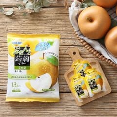 ORIHIRO- Thạch mềm vị lê 20gx6 chiếc