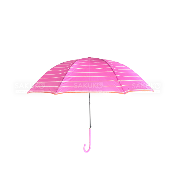 ONISHI IRYO- Ô CÁN DÀI CẢN GIÓ 60CM (SỌC-HỒNG)