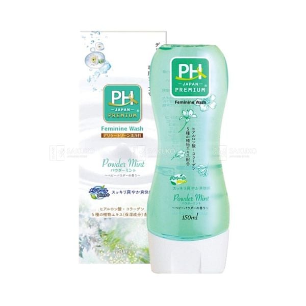 PH Japan-Dung dịch vệ sinh phụ nữ-Mint