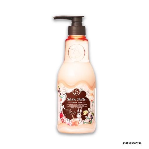 AHALO BUTTER- Sữa tắm chiết xuất hoa hồng 500ml