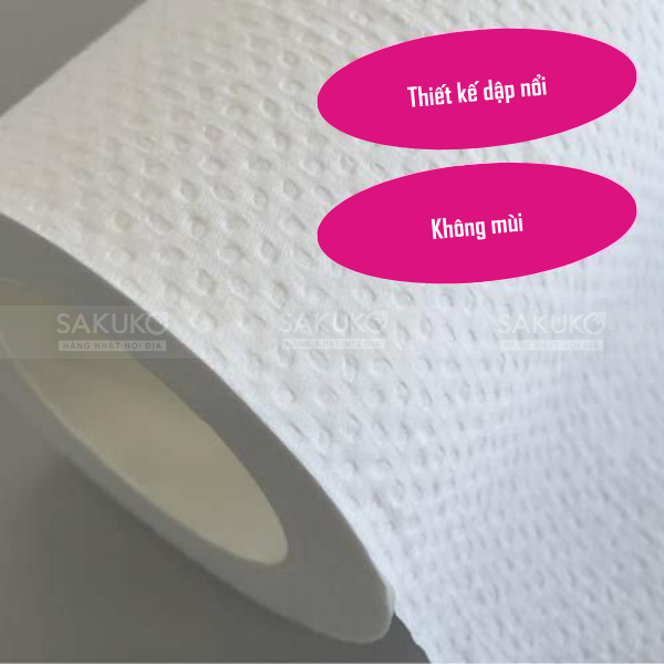 SCOTTIE- Giấy vệ sinh 4 cuộn 2 lớp không mùi