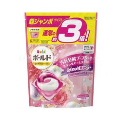 P&G- Viên giặt xả Gel Bold 3D hương hoa hồng 46v