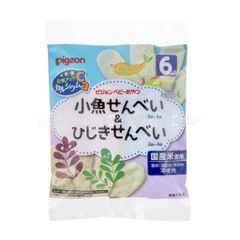 PIGEON- Bánh ăn dặm cá mòi rong biển túi 6 tháng