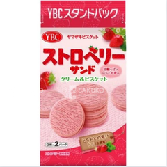 YBC- Bánh quy nhân kem dâu tây 18 chiếc