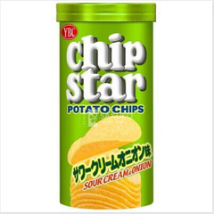 YBC- Snack khoai tây chiên Chipstar vị kem hành50g