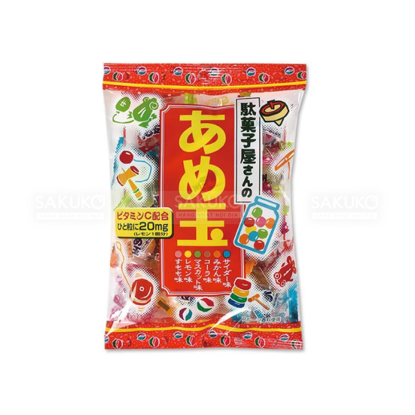 RIBON- Kẹo 6 vị trái cây 16 chiếc (86g)