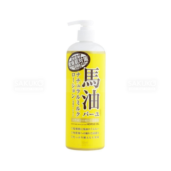 ROLAND- Serum dưỡng tóc dầu ngựa Loshi Moist 435ml