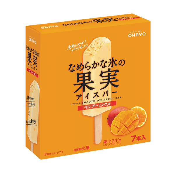 OHAYO- Kem smooth Ice Fruit Bar Mango Mix