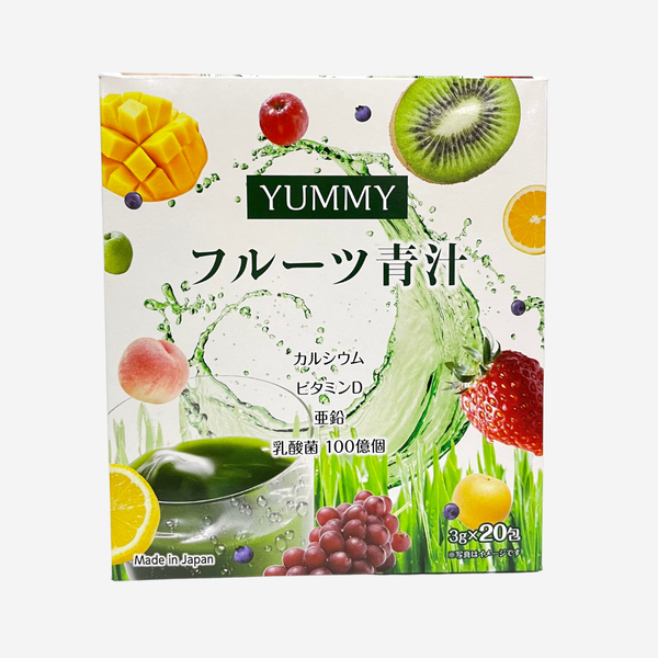 YUWA- Bột mầm lúa mạch trái cây Yummy (20 gói)