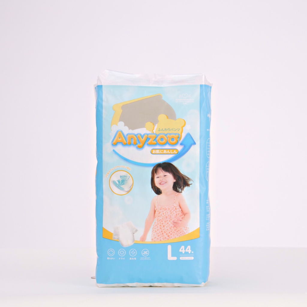 ANYZOO- Bỉm quần L 44 miếng – Siêu Thị Nhật Bản