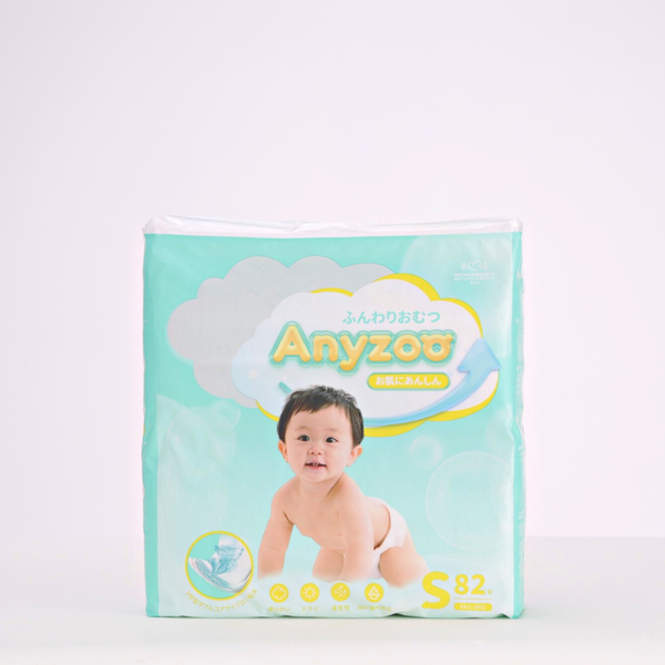 ANYZOO- Bỉm dán S 82 miếng