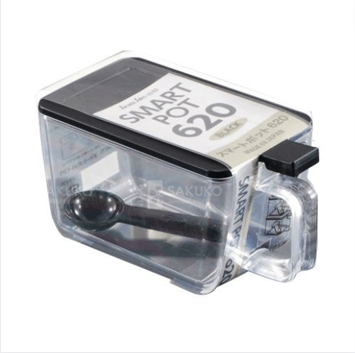 SANADA- Lọ đựng gia vị nắp bật 620ml (màu đen)