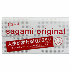 SAGAMI- Bao cao su Original 0.02 (6 chiếc)