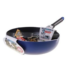 PEARL METAL- Chảo chống dính sâu lòng màu xanh28cm