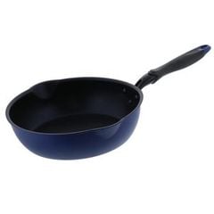 PEARL METAL- Chảo chống dính sâu lòng màu xanh28cm