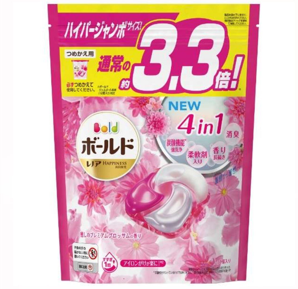 P&G- Viên giặt 4D Gel hương hoa ngọt ngào 39 viên