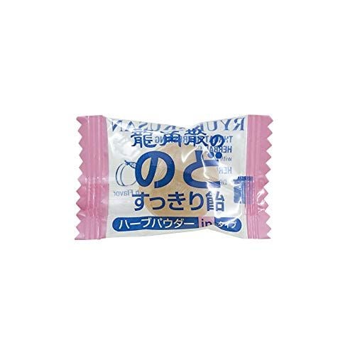 RYUKAKUSAN- Kẹo ngậm ho vị đào trắng 80g