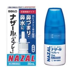 SATO- Xịt mũi hỗ trợ điều trị xoang Nazal 30ml
