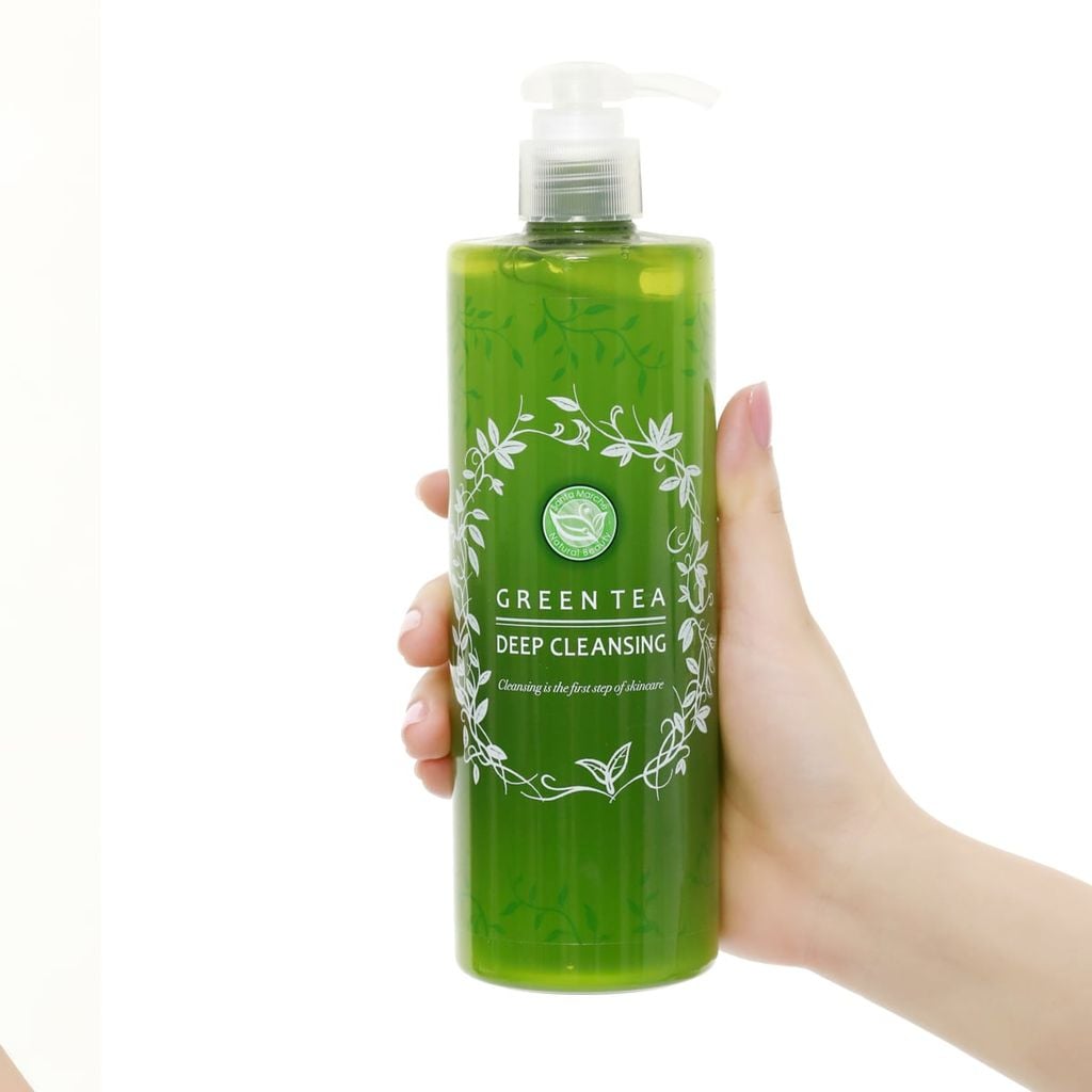 SANTA MARCHE- Gel tẩy trang GREEN TEA làm sạch sâu 400ml