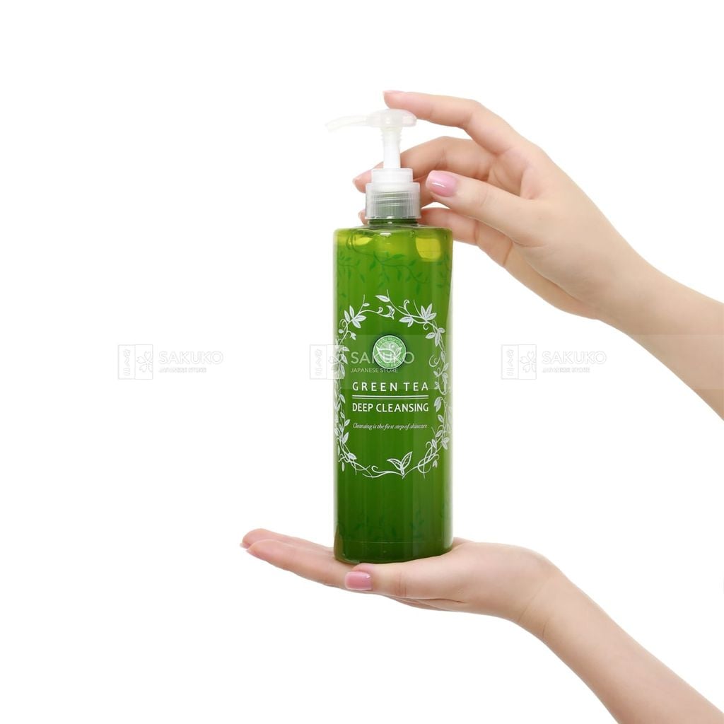 SANTA MARCHE- Gel tẩy trang GREEN TEA làm sạch sâu 400ml