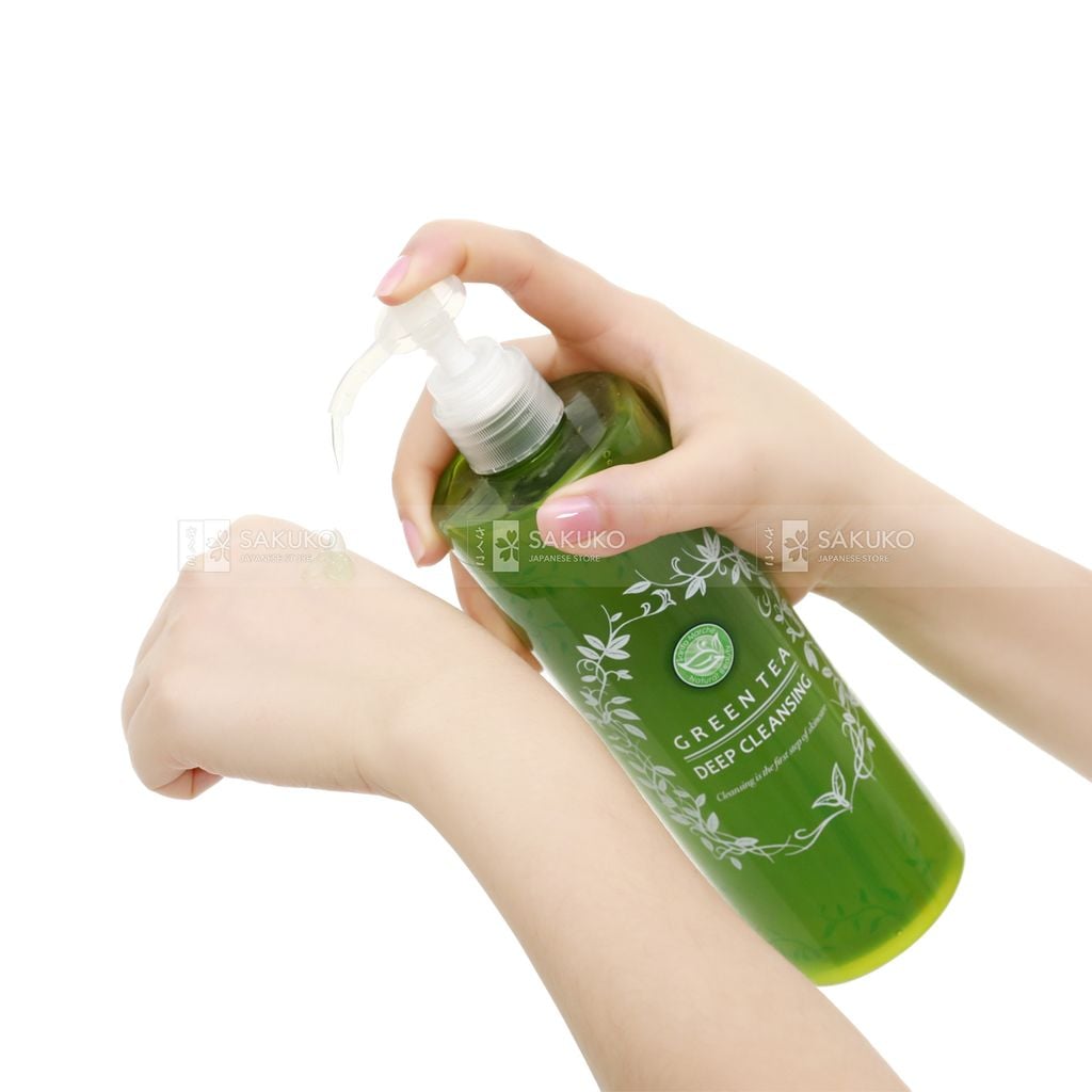 SANTA MARCHE- Gel tẩy trang GREEN TEA làm sạch sâu 400ml