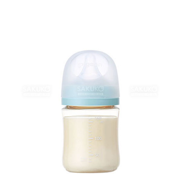 PIGEON- Bình sữa nhựa cổ rộng hình hoa 160ml