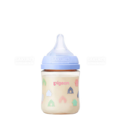 PIGEON- Bình sữa nhựa cổ rộng hình ngôi nhà 160ml